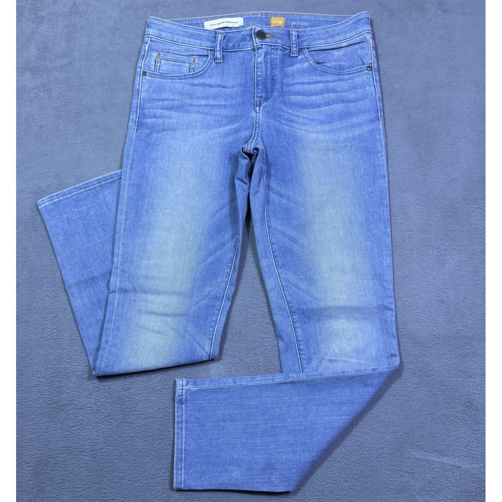 Pilcro And The Letterpress Jeans Womens 29 (30x29) STET Straight Leg Slim USA